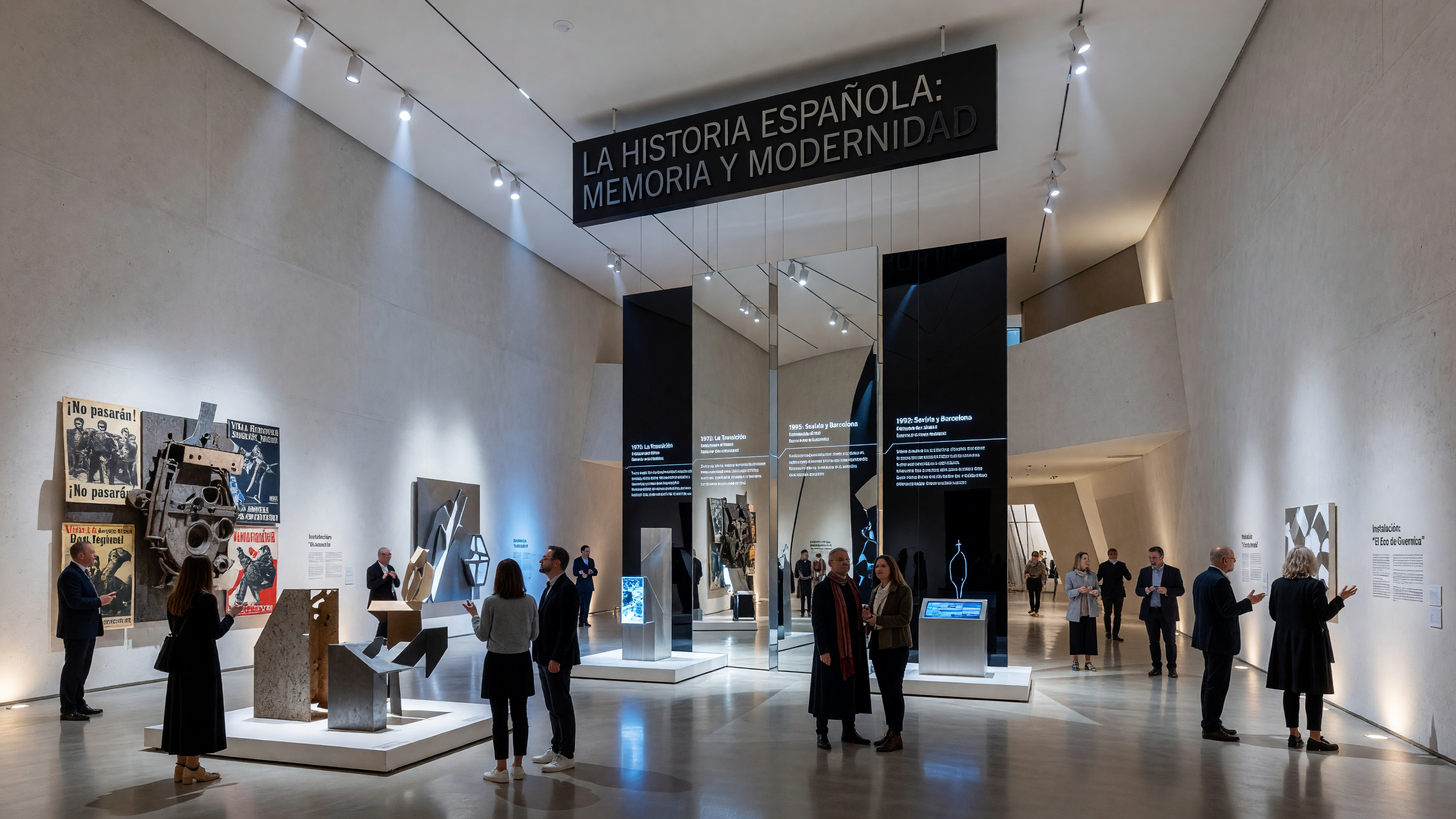 Exposición Memoria Material en el Guggenheim Bilbao